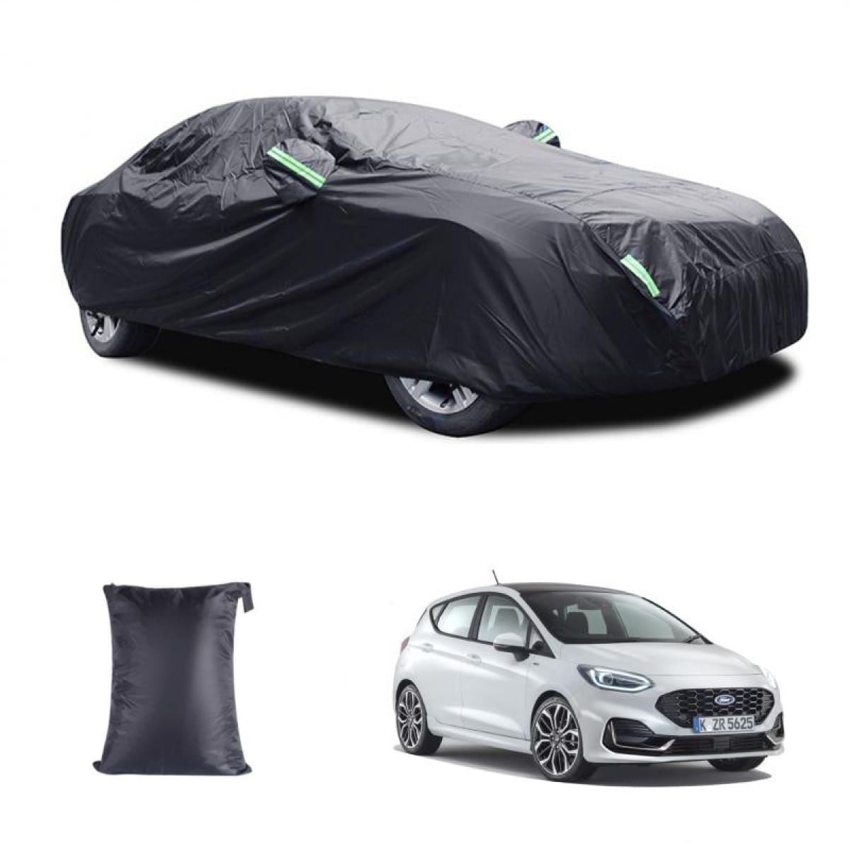 Bache pour Ford Fiesta de 2017 à 2023