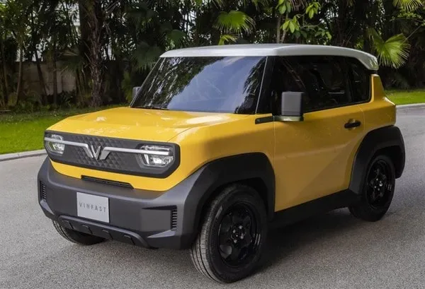 VinFast VF 3 de couleur Jaune