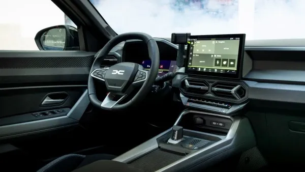 Dacia Bigster vue intérieur tableau de bord