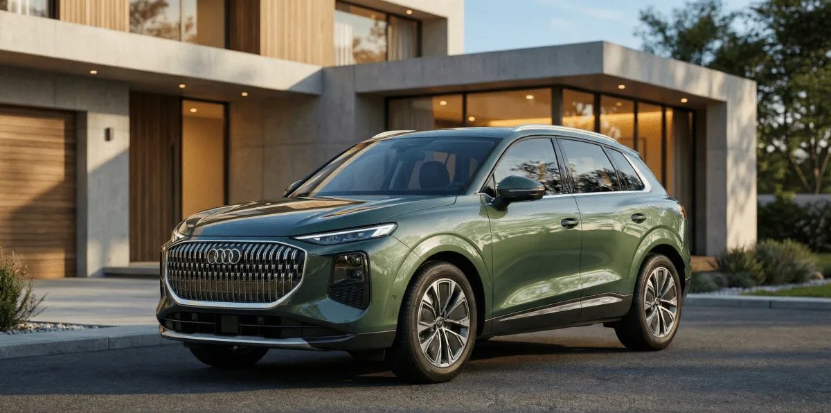 Audi Q3 2026 stationnée en extérieur